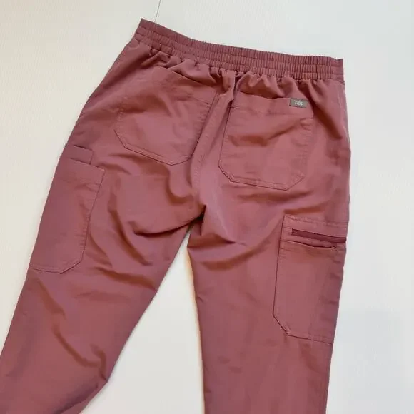 FIGS Yola Skinny Scrub Pants Mineral Mauve Pink Women's XS Rare Retired PO 2228 - Picture 5 of 15